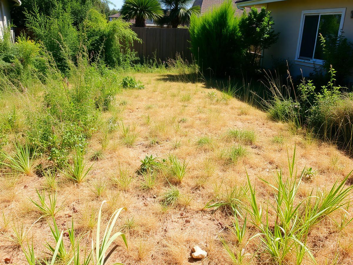 Compound before landscaping
